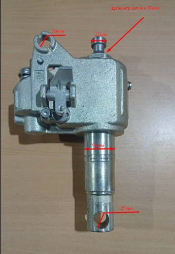Гидроузел в сборе для тележек гидравлических RHP(BF) шток 35 мм (сталь) (Oil pump Assembly, B200) по ценам производителя в Москве с доставкой по всей России