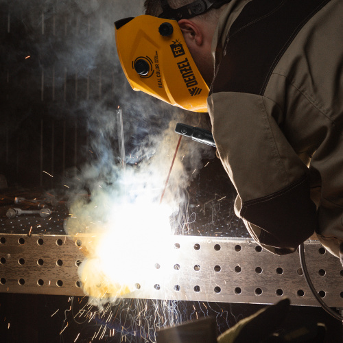 Аппарат инвертор. дуговой сварки DM-220 Standart, 220 А, ПВ 60% Denzel купить в Москве с доставкой по всей России | ProtosMarket.ru