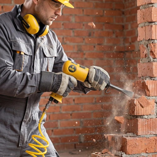 Пневматический молоток НР4500 + набор насадок, 113 л/мин, 4500 уд/мин Denzel по ценам производителя в Москве с доставкой по всей России