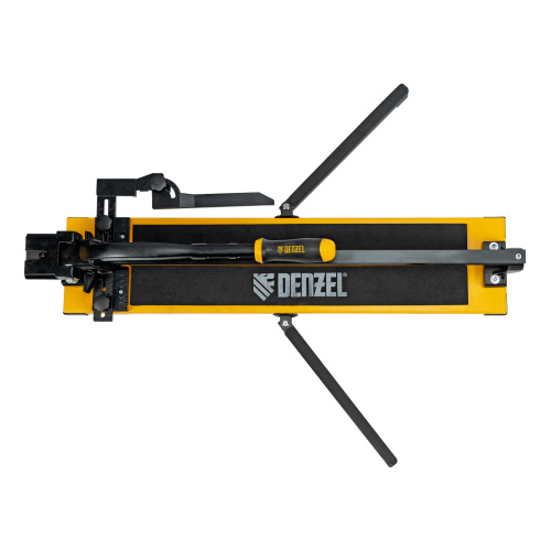 Плиткорез рельсовый 600х16мм, каретка на подш., стальная станина, усил. рукоятка-пенал Denzel по ценам производителя в Москве с доставкой по всей России