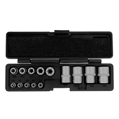 Набор головок Torx , 14 предметов, 1/4, 3/8, 1/2 Stels по ценам производителя в Москве с доставкой по всей России