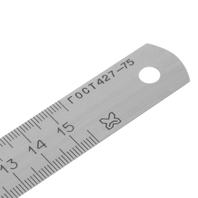 Линейка измерительная, 150 мм, металлическая по ценам производителя в Москве с доставкой по всей России