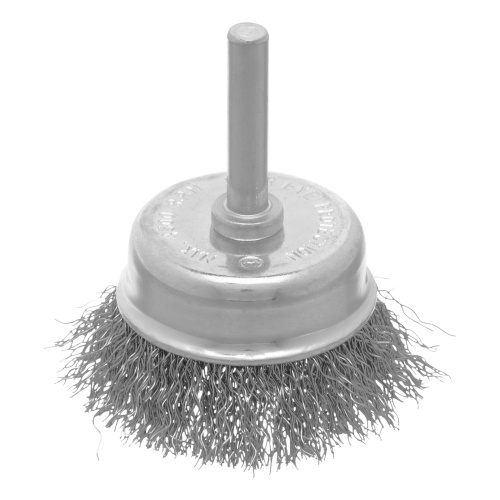 Щетка для дрели, 50 мм, "чашка" со шпилькой, витая проволока 0.3 мм Сибртех по ценам производителя в Москве с доставкой по всей России