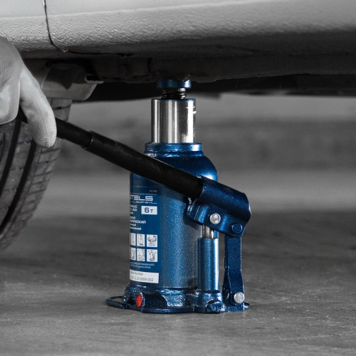 Домкрат гидравлический бутылочный телескопический, 6 т, подъем 180-410 мм Stels по ценам производителя в Москве с доставкой по всей России