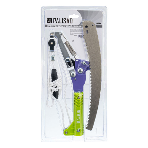 Сучкорез штанговый с пилой, прямой рез, пластиковая тулейка 25 мм, Palisad по ценам производителя в Москве с доставкой по всей России