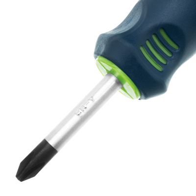 Отвертка, PH2 х 38 мм, CrV, двухкомпонентная рукоятка Сибртех по ценам производителя в Москве с доставкой по всей России