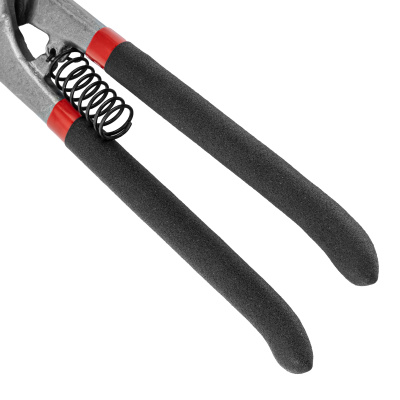 Ножницы по металлу, 250 мм, для фигурного реза, обливные рукоятки Matrix по ценам производителя в Москве с доставкой по всей России