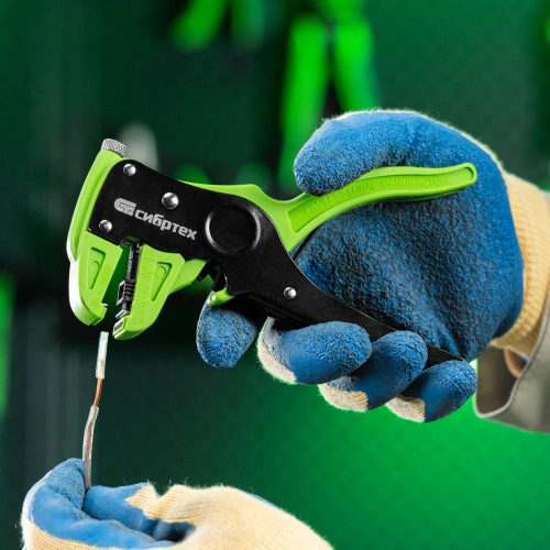 Щипцы для зачистки электропроводов, сечением: 0.2-3.5 мм2, функция обрезания проводов Сибртех по ценам производителя в Москве с доставкой по всей России