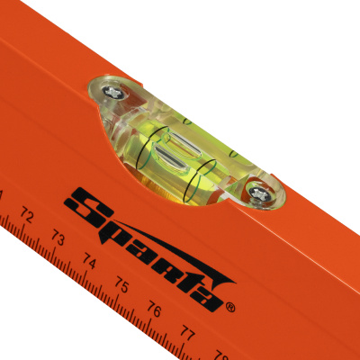 Уровень алюминиевый, 1500 мм, 3 глазка, желтый, линейка Sparta по ценам производителя в Москве с доставкой по всей России