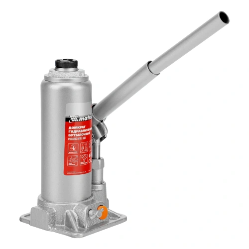 Домкрат гидравлический бутылочный, 4 т, h подъема 194-372 мм Matrix по ценам производителя в Москве с доставкой по всей России