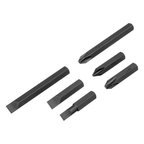 Отвертка ударно-поворотная 1/2, набор бит, 6 шт, пластиковый бокс Matrix по ценам производителя в Москве с доставкой по всей России