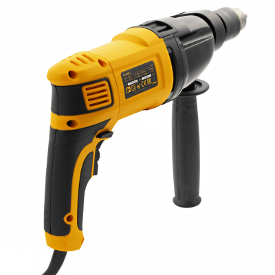 Дрель ударная ID-1050-2, 1050 Вт, 0-3000/0-1100 об/мин, 0-48000/0-17600 уд/мин, 2 скорости Denzel по ценам производителя в Москве с доставкой по всей России