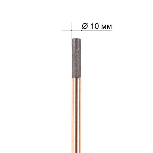 Электрод угольный КО 10х305 мм (упак.50 шт.) по ценам производителя в Москве с доставкой по всей России