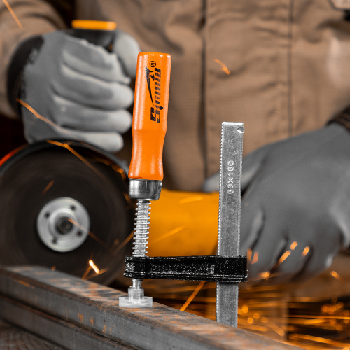 Струбцина F-образная, 150 х 50 мм Sparta по ценам производителя в Москве с доставкой по всей России