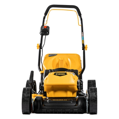 Газонокосилка аккумуляторная бесщеточная RLM450-36, Li-ion, 36 В, 4 Ач, 450 мм, травосборник 40 л Denzel по ценам производителя в Москве с доставкой по всей России