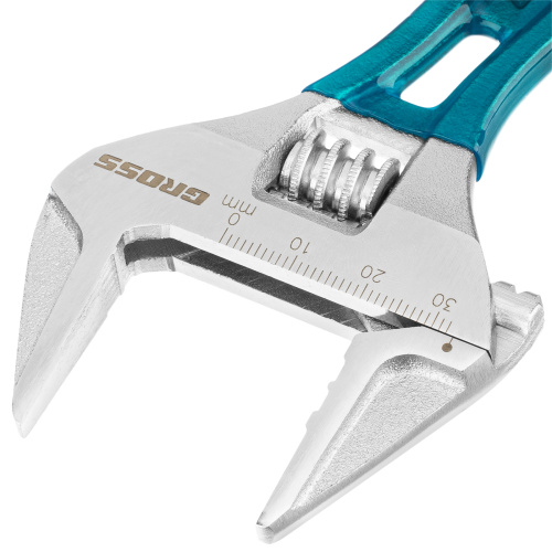 Ключ разводной, 140 мм, CrV, укороченная ручка Gross по ценам производителя в Москве с доставкой по всей России