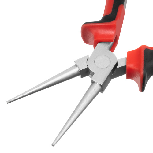 Круглогубцы Nickel, 160 мм, никелированные, двухкомпонентные рукоятки Matrix по ценам производителя в Москве с доставкой по всей России