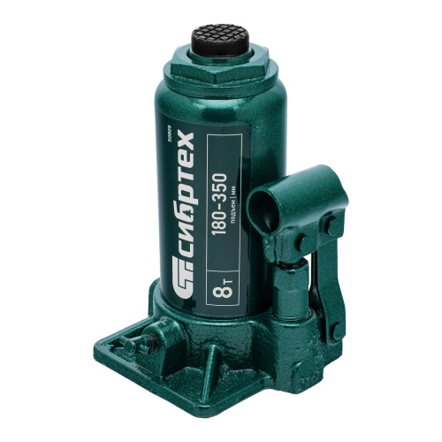 Домкрат гидравлический бутылочный, 8 т, 180-350 мм Сибртех купить в Москве с доставкой по всей России | ProtosMarket.ru