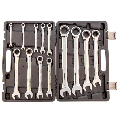 Набор ключей комбинированных, трещоточных 13 шт. Matrix по ценам производителя в Москве с доставкой по всей России