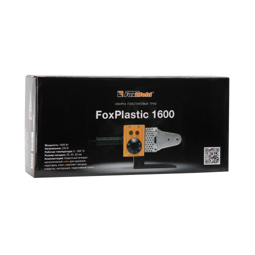 FoxWeld Аппарат для сварки пластиковых труб FoxPlastic 1600 (пр-во FoxWeld/КНР) купить в Москве с доставкой по всей России | ProtosMarket.ru