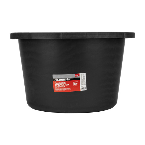 Таз круглый строительный усиленный, 65 л Matrix по ценам производителя в Москве с доставкой по всей России