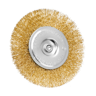 Набор щеток для дрели, 6 шт, 5 плоских 40-50-65-75-100 мм + 1 "чашка" 50 мм, со шпильками Matrix по ценам производителя в Москве с доставкой по всей России