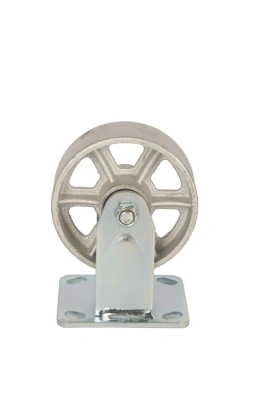 Колесо большегрузное неповоротное FCS 54 125 мм чугунное (F) по ценам производителя в Москве с доставкой по всей России