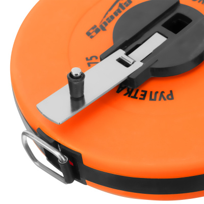 Рулетка геодезическая, 20 м х 12,5 мм, лента ПВХ, закрытый круглый корпус Sparta по ценам производителя в Москве с доставкой по всей России