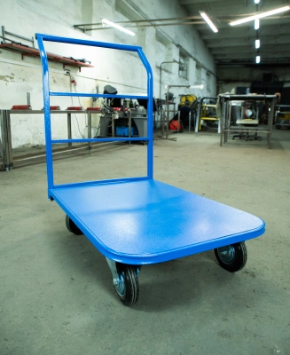 Тележка платформенная TOR ТП-2 (600х900) г/п 300 кг (125 мм) купить в Москве с доставкой по всей России | ProtosMarket.ru