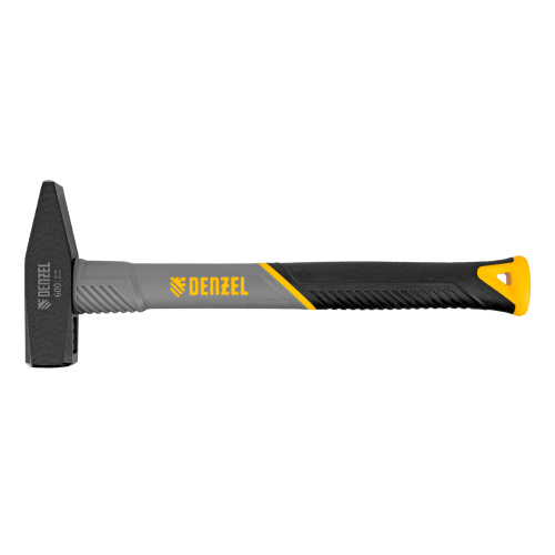 Молоток слесарный, 600 г, кованый, фибергласовая рукоятка c TPR покрытием Denzel по ценам производителя в Москве с доставкой по всей России