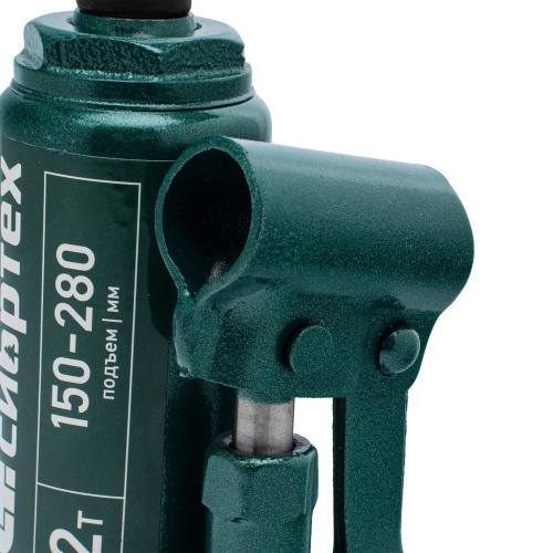 Домкрат гидравлический бутылочный, 2 т, 150-280 мм Сибртех по ценам производителя в Москве с доставкой по всей России