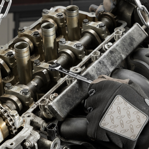 Набор ключей комбинированных, трещоточных шарнирных 13 шт. Matrix по ценам производителя в Москве с доставкой по всей России