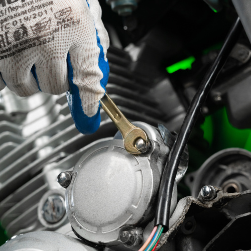 Набор ключей рожковых 6-22 мм, 8 шт, желтый цинк Сибртех по ценам производителя в Москве с доставкой по всей России