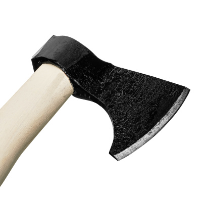 Топор кованый, в сборе, 700/950 г, деревянное топорище, 400 мм, таежный "Олень" по ценам производителя в Москве с доставкой по всей России