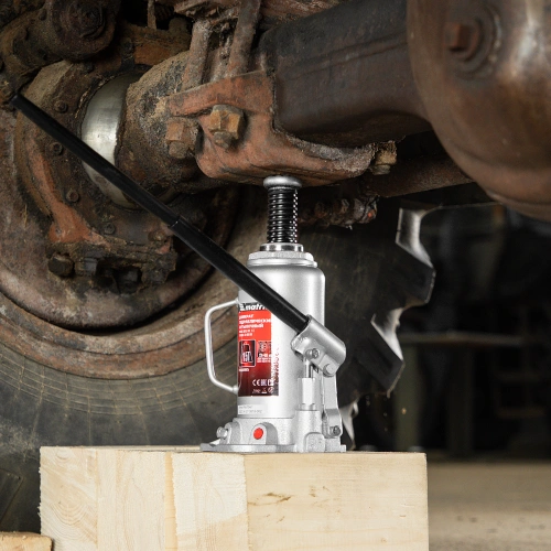 Домкрат гидравлический бутылочный, 15 т, высота подъема 230-460 мм Matrix по ценам производителя в Москве с доставкой по всей России