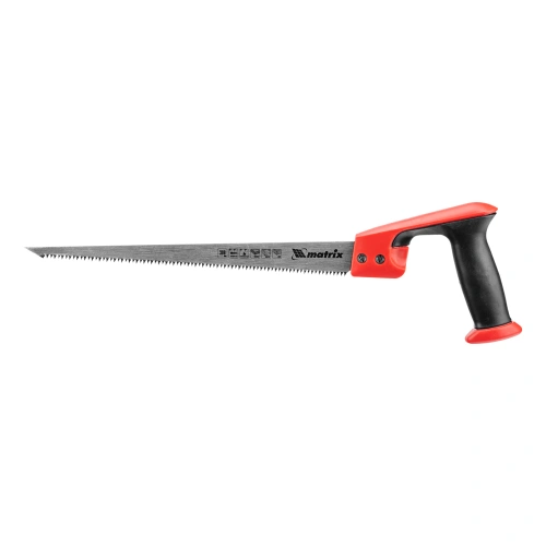 Ножовка по дереву выкружная, 300 мм, каленый зуб, двухкомпонентная рукоятка Matrix по ценам производителя в Москве с доставкой по всей России