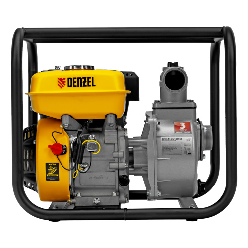 Мотопомпа бензиновая для чистой воды PX-50, 7 л.с, 2", 600 л/мин, глубина 8 м, напор 30 м Denzel по ценам производителя в Москве с доставкой по всей России