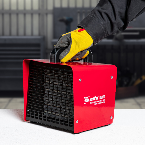 Тепловая пушка керамическая SHCL-3000, квадратная, 230 В, 480 м3/ч, 1/3 кВт MTX по ценам производителя в Москве с доставкой по всей России