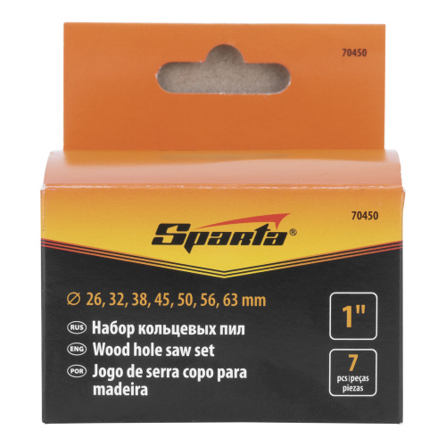 Пила кольцевая, D 26-63 мм, глубина пропила 1 Sparta по ценам производителя в Москве с доставкой по всей России