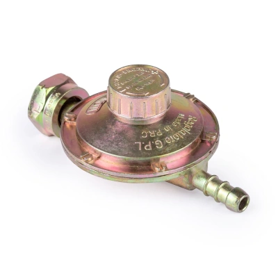 Редуктор пропановый с регулятором тип "ЛЯГУШКА" Foxweld (вход. гайка 21.8-14/1"LH, вых. 9мм) по ценам производителя в Москве с доставкой по всей России