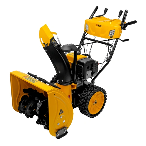 Бензиновая снегоуборочная машина SBM 610S PRO, 212 cc, электростартер, фара, обогрев Denzel по ценам производителя в Москве с доставкой по всей России