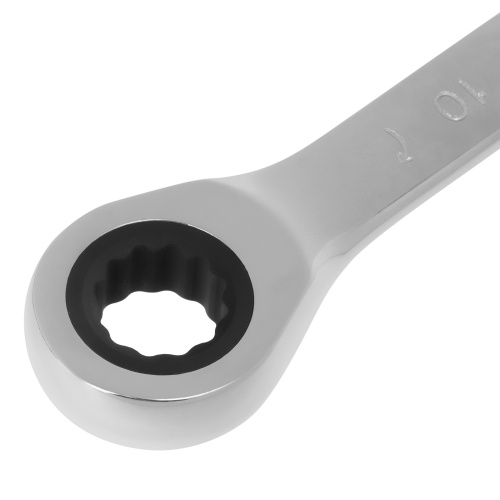 Ключ комбинированный трещоточный, 10 мм, CrV, зеркальный хром Matrix Professional по ценам производителя в Москве с доставкой по всей России