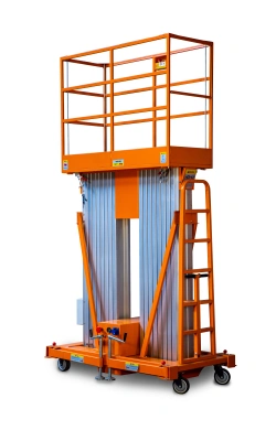 Подъемник мачтовый аккумуляторный 200 кг 14/16 м TOR GTWY14-200S DC 2-мачтовый по ценам производителя в Москве с доставкой по всей России