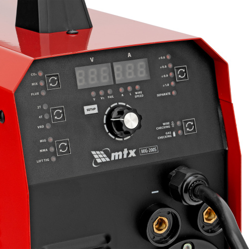 Аппарат инвертор. полуавтомат. cварки MIG-200S, 200A, ПВ 60%, катушка 5 кг MTX по ценам производителя в Москве с доставкой по всей России