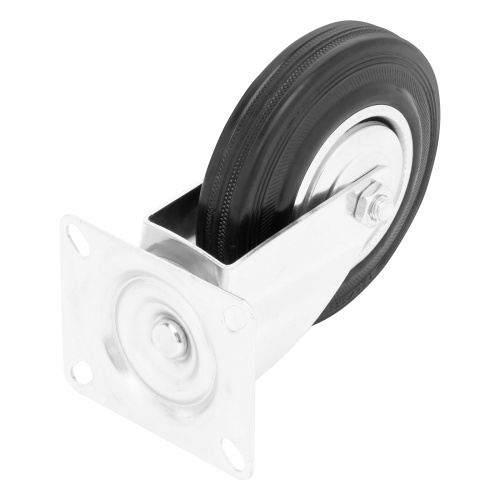 Колесо поворотное D 125 мм, крепление  платформенное Сибртех по ценам производителя в Москве с доставкой по всей России