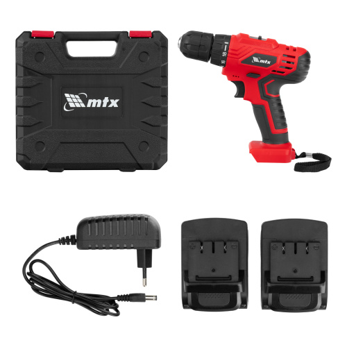 Дрель-шуруповерт аккумуляторная MCDL-12-02, Li-Ion, 12 В, 2 акк. MTX по ценам производителя в Москве с доставкой по всей России