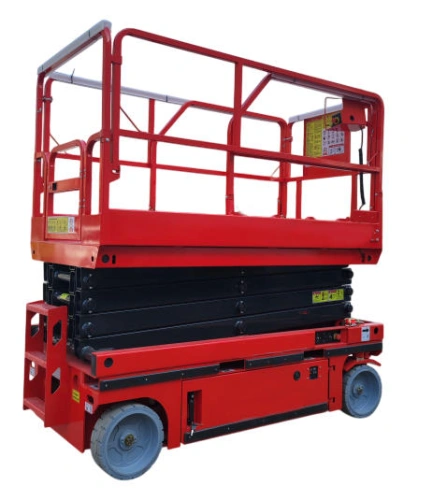 Подъемник ножничный самоходный с выдвижной платформой 320 кг 11,8/13,8 м TOR AMSL1214 DC аккумуляторный купить в Москве с доставкой по всей России | ProtosMarket.ru