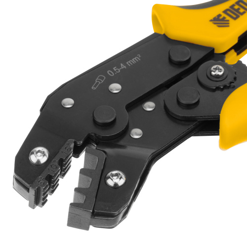 Клещи для обжима наконечников штыревых НШВ, НШВИ, НШВИ-2, 6-16 мм2 Denzel по ценам производителя в Москве с доставкой по всей России