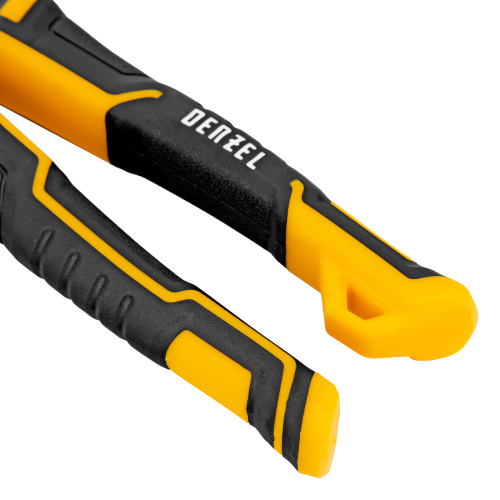 Ножницы по металлу, 270 мм, прямой и левый рез, сталь-СrMo, трехкомпонентные рукоятки Denzel по ценам производителя в Москве с доставкой по всей России