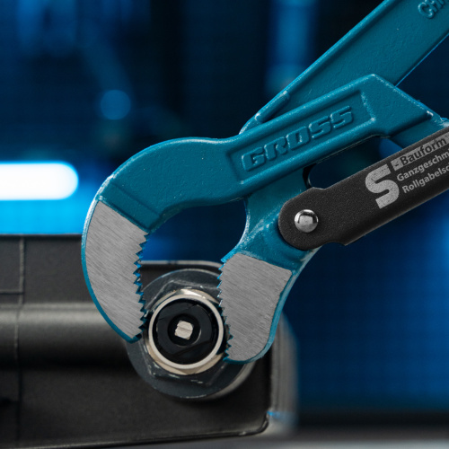 Ключ трубный рычажный 1, №1, цельнокованый, CrV, тип "S" Gross по ценам производителя в Москве с доставкой по всей России